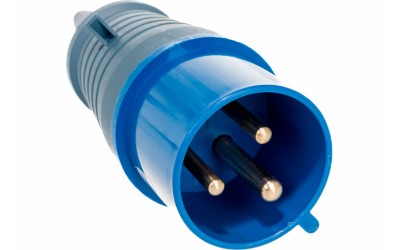 Электрическая кабельная вилка 32А  220В IP44 