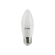 Лампа светодиодная LED 840 7Вт свеча матовая Е27 230В
