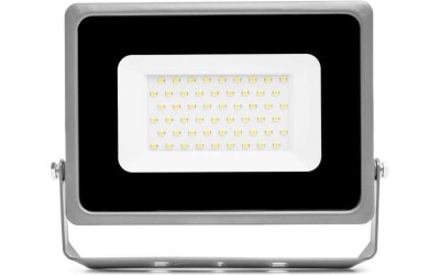 Светодиодный прожектор  50Вт 6500К Холодный белый свет, IP65, 4500Лм, серый 