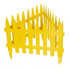 Забор декоративный "Рейка", 28 х 300 см, желтый. PALISAD. Россия