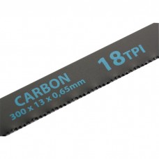 Полотна для ножовки по металлу, 300 мм, 18 TPI, Carbon, 2 шт, GROSS