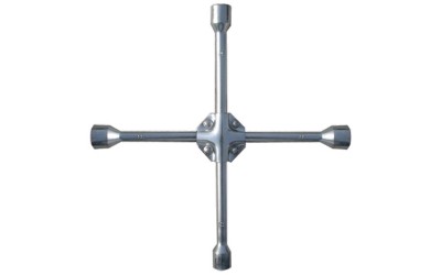 Ключ-крест баллонный, 17 х 19 х 21 х 22 мм, усиленный, толщина 16 мм. MATRIX PROFESSIONAL