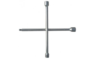 Ключ-крест баллонный, 17 х 19 х 21 х 22 мм, толщина 14 мм. СИБРТЕХ