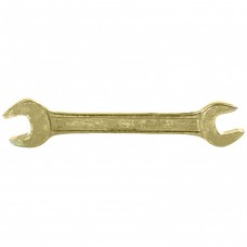Ключ рожковый, 12 х 13 мм, желтый цинк. СИБРТЕХ