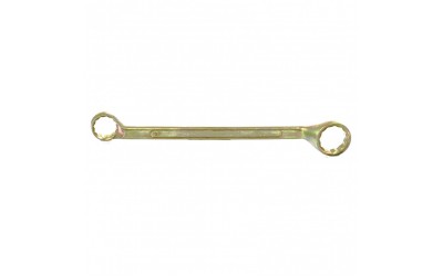 Ключ накидной, 24 х 27 мм, желтый цинк. СИБРТЕХ