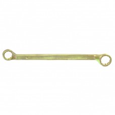 Ключ накидной, 19 х 22 мм, желтый цинк. СИБРТЕХ