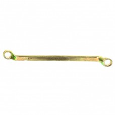 Ключ накидной, 10 х 13 мм, желтый цинк. СИБРТЕХ