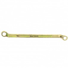 Ключ накидной, 10 х 11 мм, желтый цинк. СИБРТЕХ
