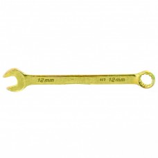 Ключ комбинированный, 12 мм, желтый цинк. СИБРТЕХ